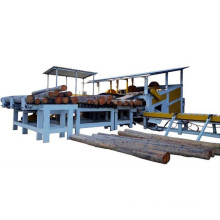 wood log cutting saw machine lathe for plywood machine line